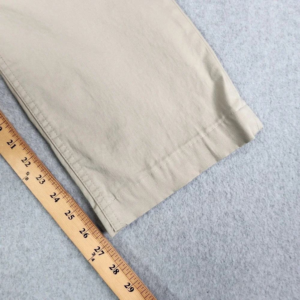 Polo Ralph Lauren Stretch Straight Fit Pants Men's 36x27 Beige Altered Tag 36x32